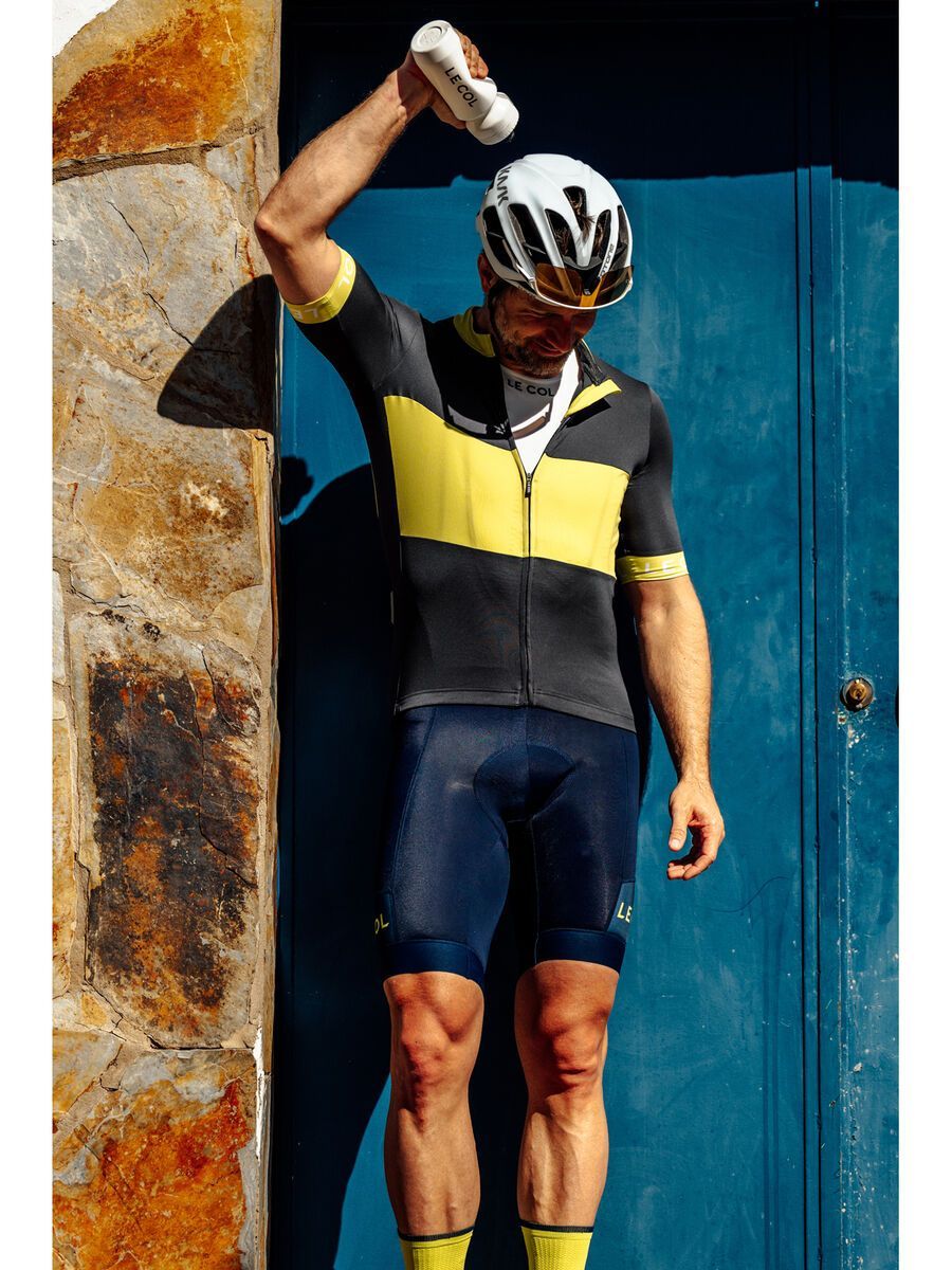 Le Col Sport Bib Shorts II, navy/lime - Bild 20