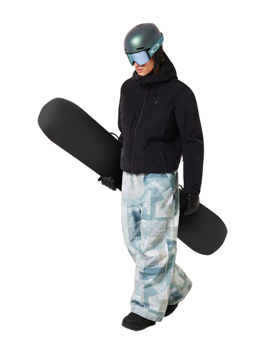 Oakley Channel Shell Pant, mountain camo green - Bild 8