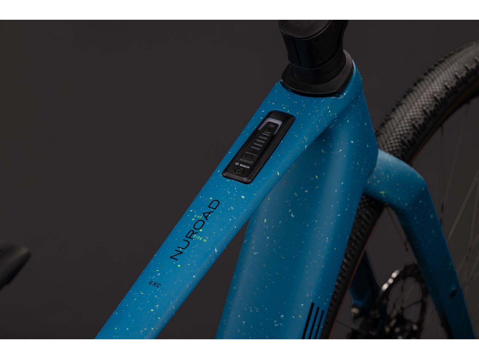Cube Nuroad Hybrid C:62 EXC 400X, tropicalteal´n´black - Bild 2