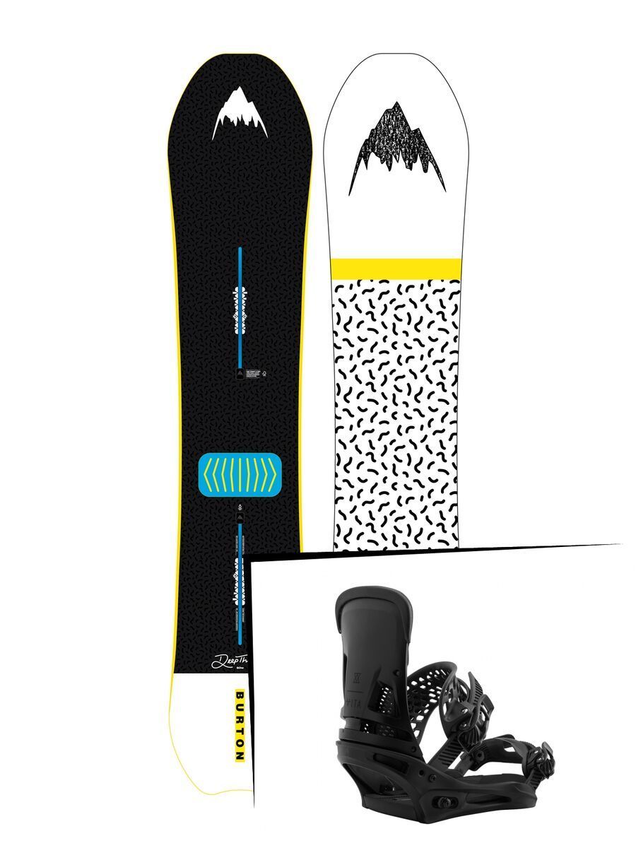 Set: Burton Deep Thinker 2019 +  Malavita (2218351S) - Bild 1