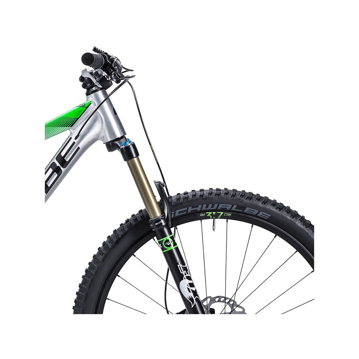 Cube Stereo 140 HPA Race 27.5, metal/green - Bild 5