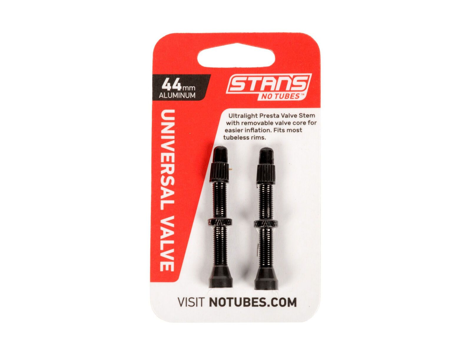 Stan's NoTubes Universal Alloy Valve - 44 mm, black - Bild 3