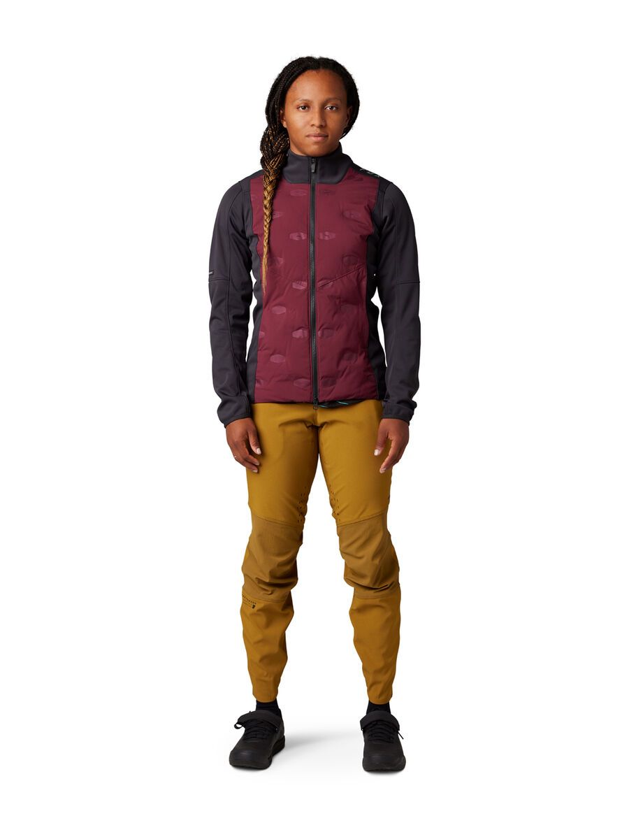Fox Womens Ranger Windbloc® Fire Jacket, dark maroon - Bild 10