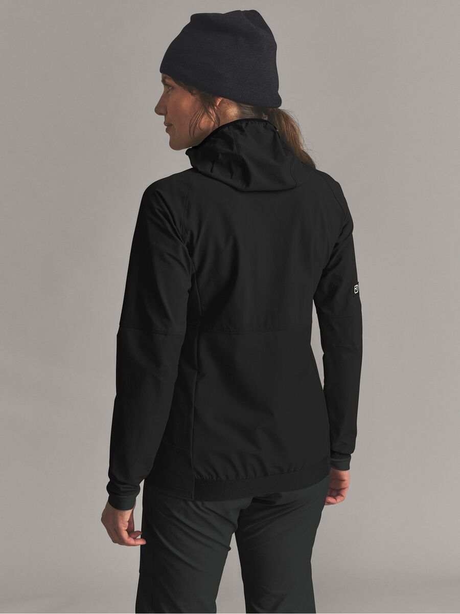 Ortovox Venet Softshell Pants W, black raven - Bild 6