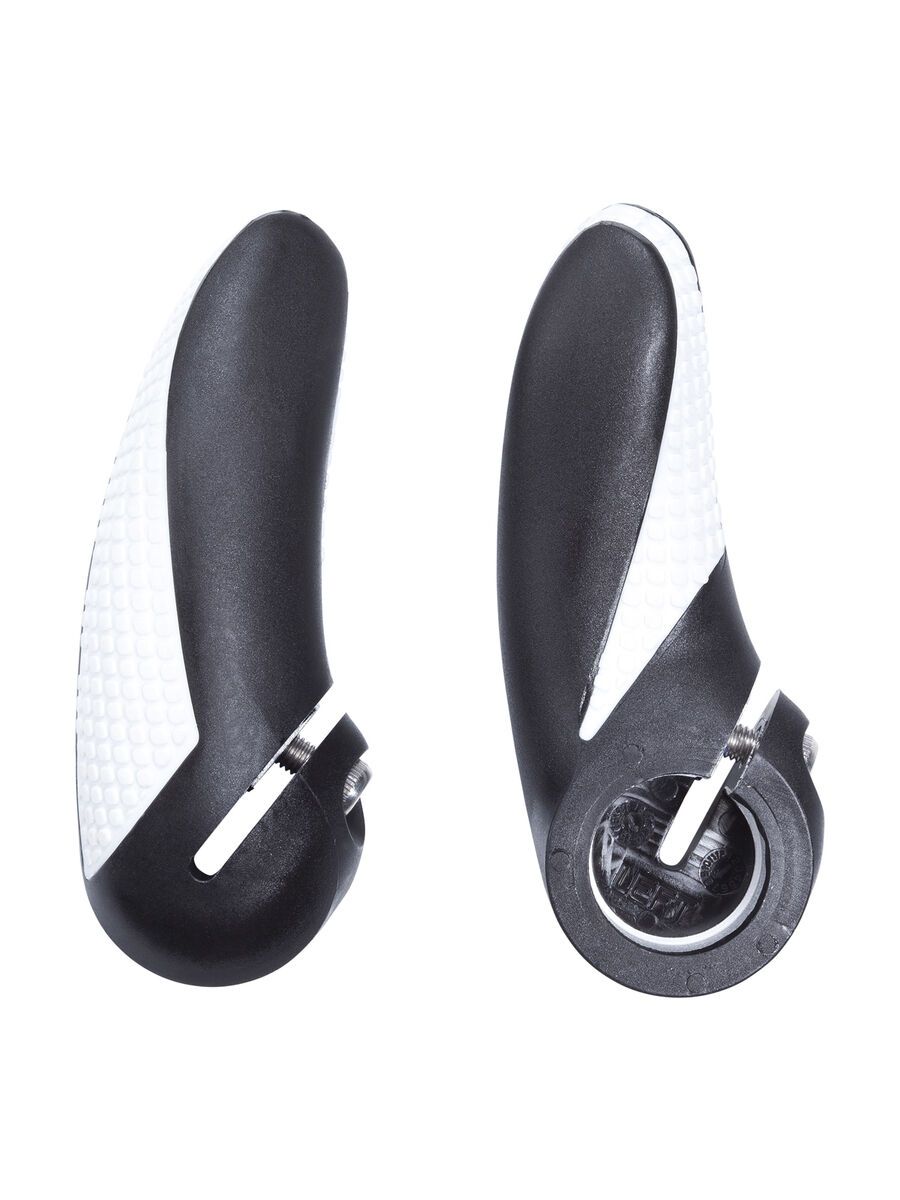 Cube Natural Fit Bar Ends medium, black´n´white - Bild 2