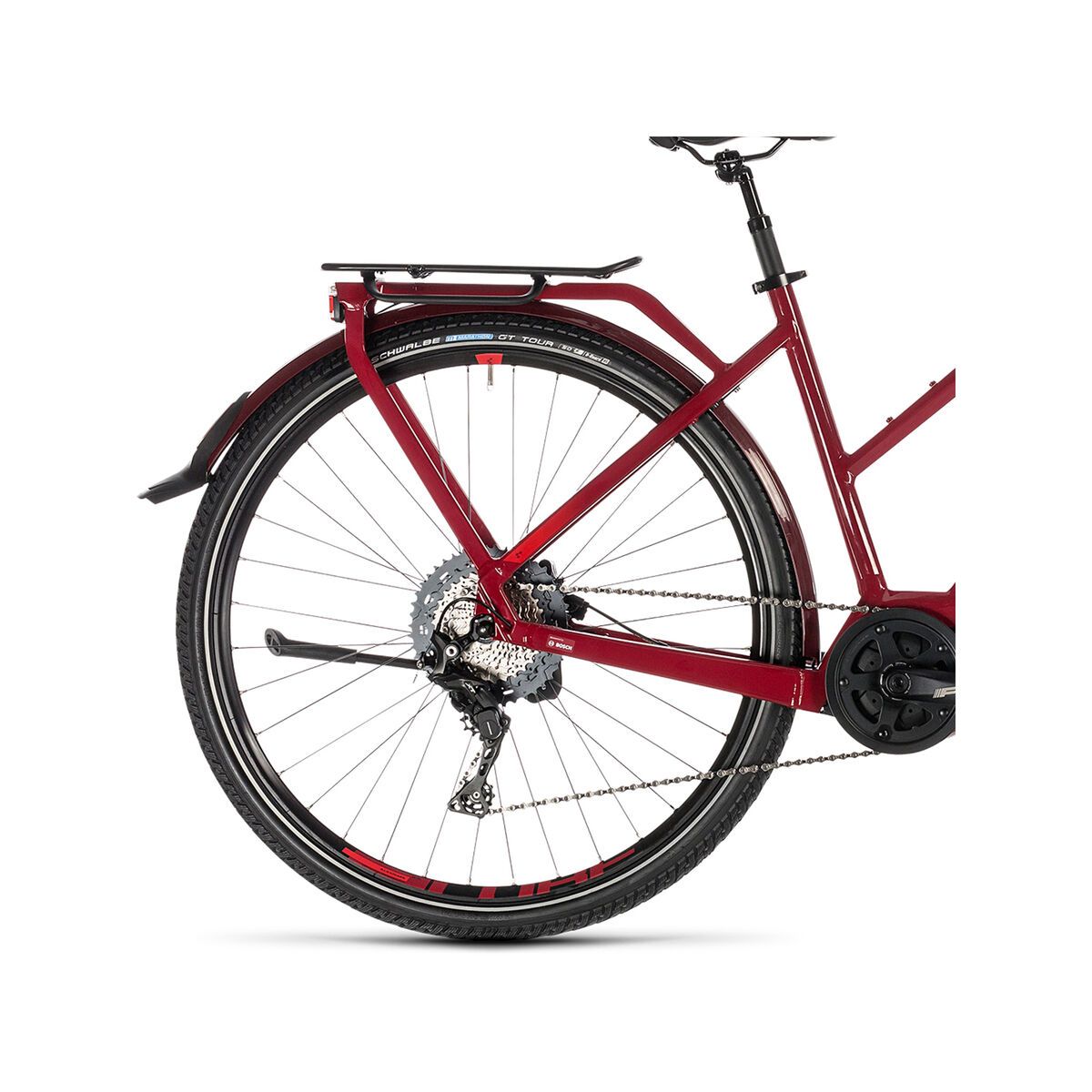 Cube Touring Hybrid EXC 500 Trapeze, darkred´n´red - Bild 4