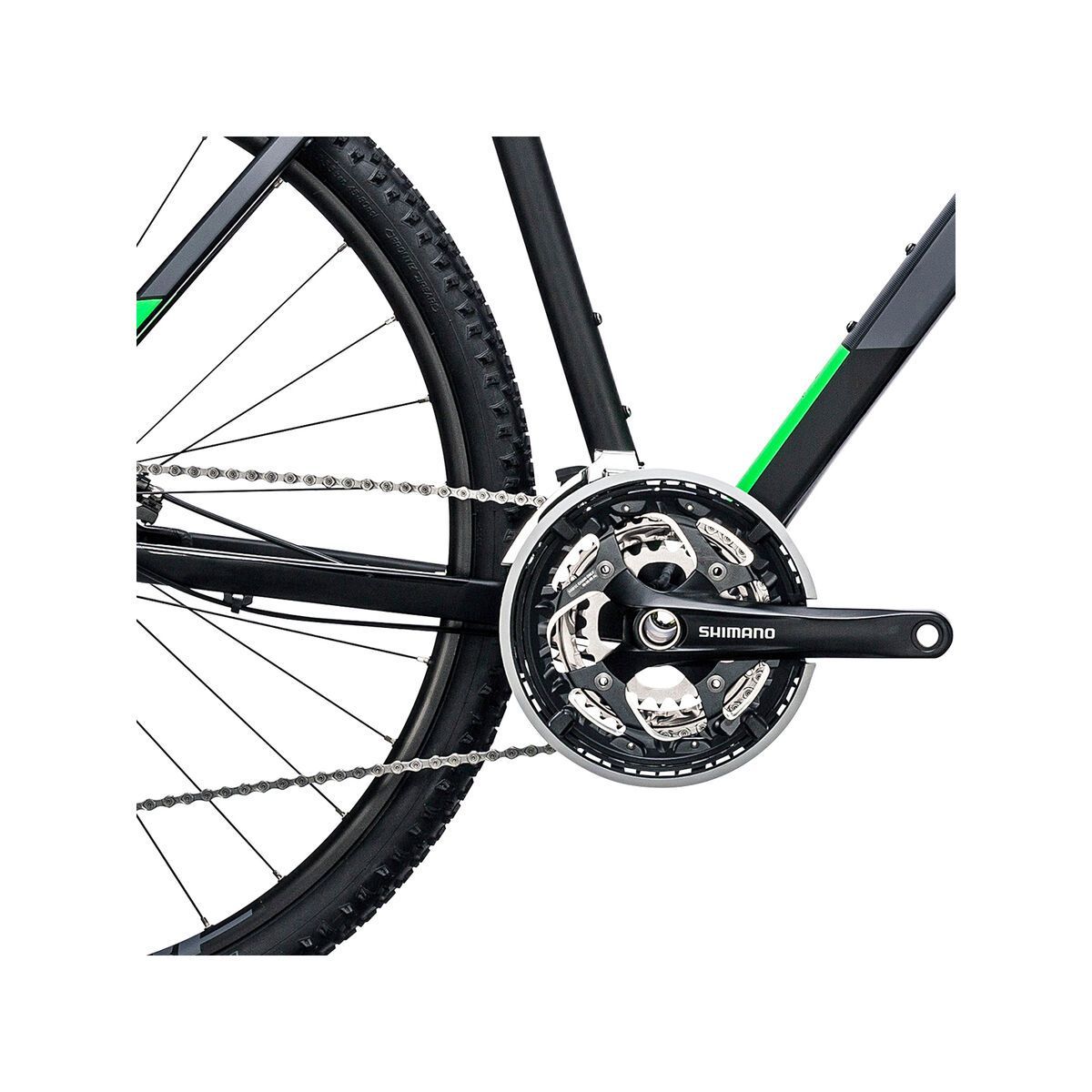 Cube Cross, black´n´flashgreen - Bild 3