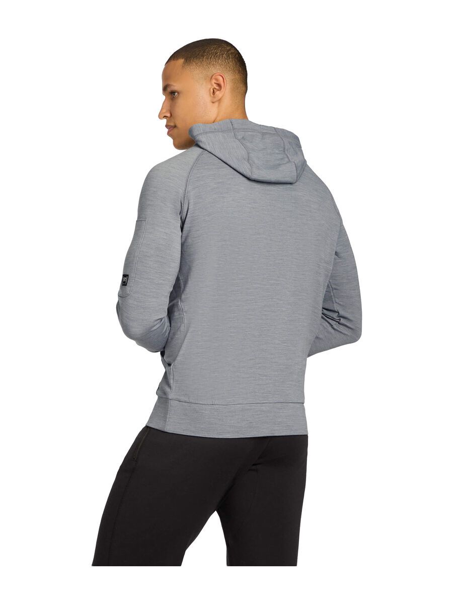 super.natural Favourite Pocket Hoodie Herren, cashmere grey melange - Bild 4