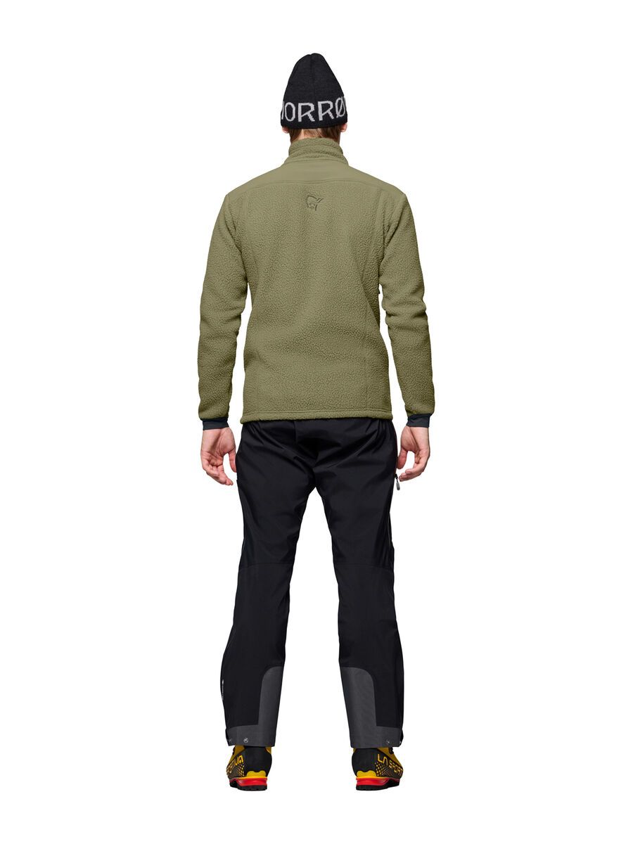 Norrona trollveggen warm3 Jacket M's, deep lichen green - Bild 5