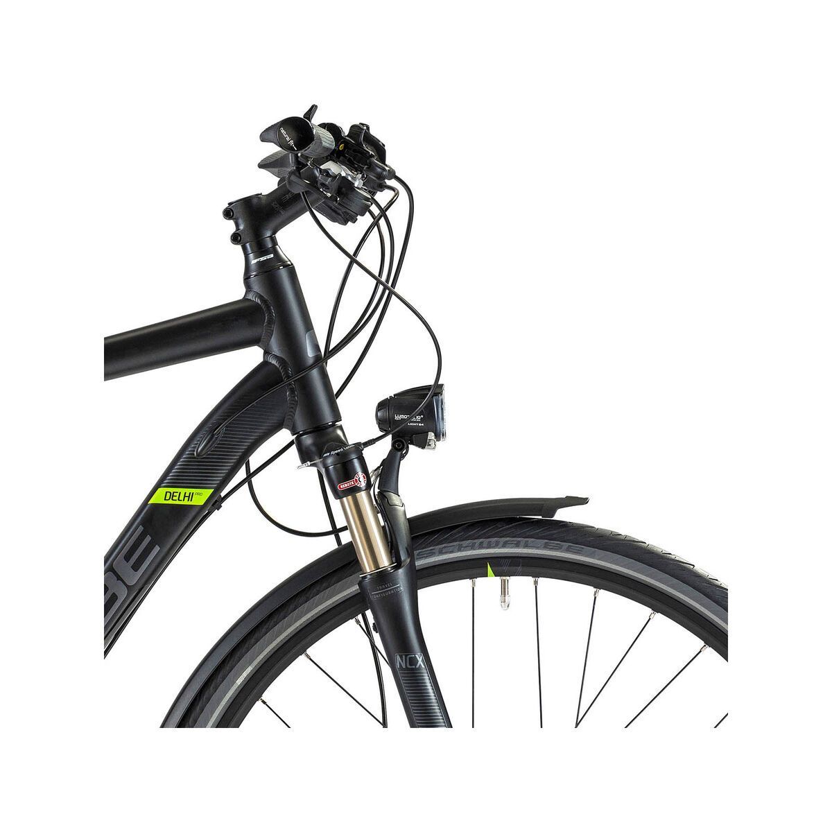 Cube Delhi Pro, black/grey/green - Bild 5