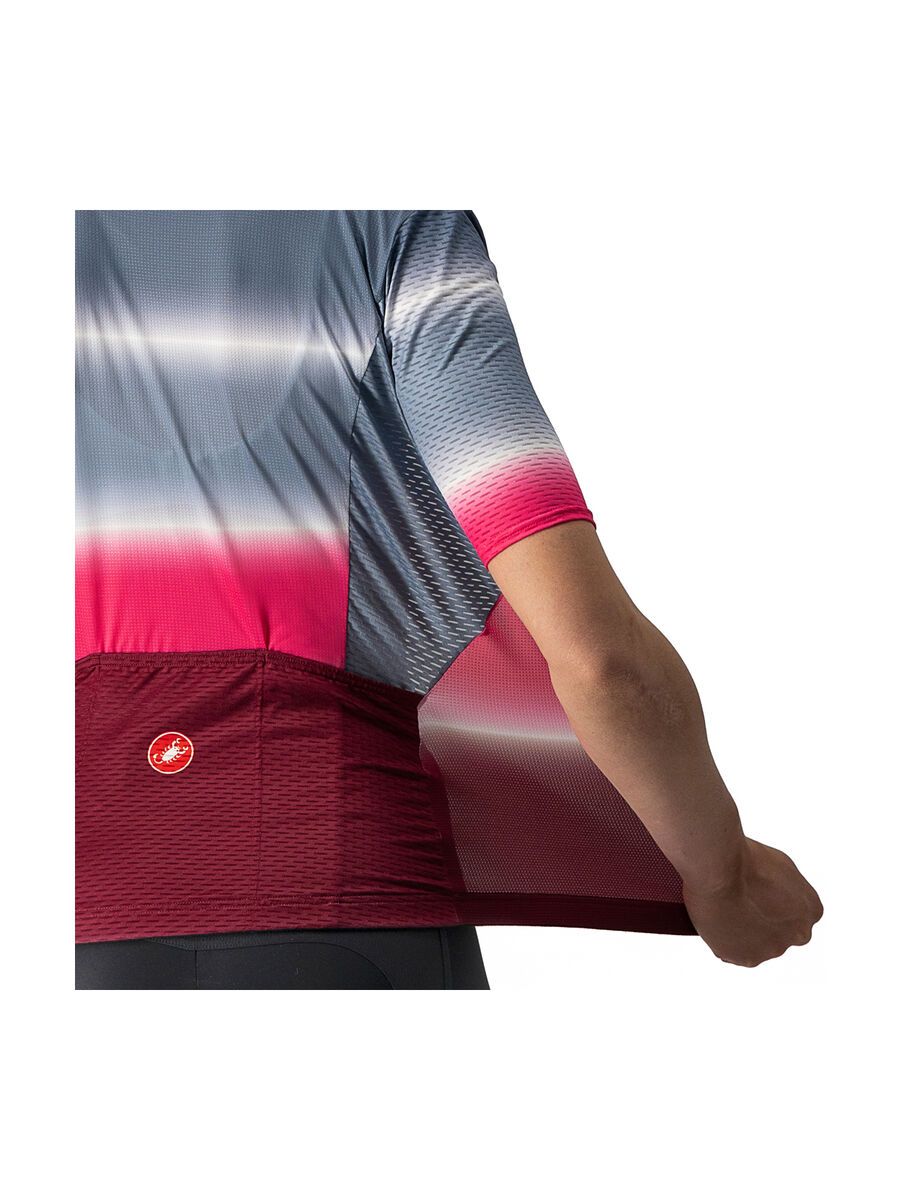Castelli Dolce Jersey, light steel blue/bordeaux - Bild 7