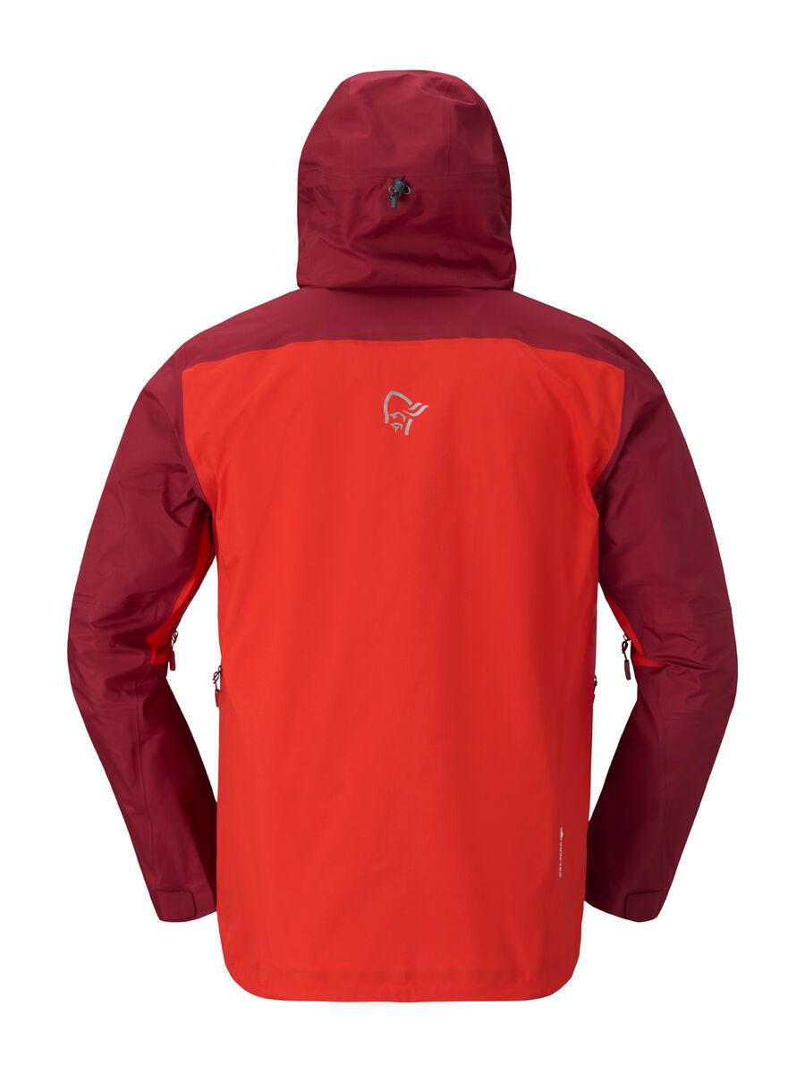 Norrona falketind Gore-Tex Jacket M's, arednalin/rhubarb - Bild 3