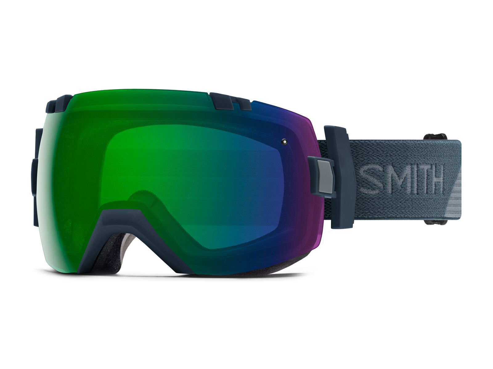 Smith I/OX inkl. Wechselscheibe, thunder split/Lens: chromapop everyday green mirror - Bild 1