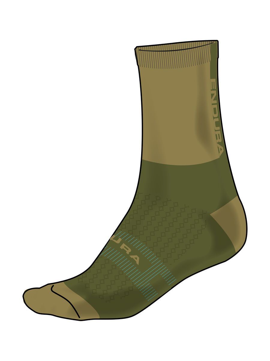 Endura BaaBaa Merino Wintersocken, moss green - Bild 1
