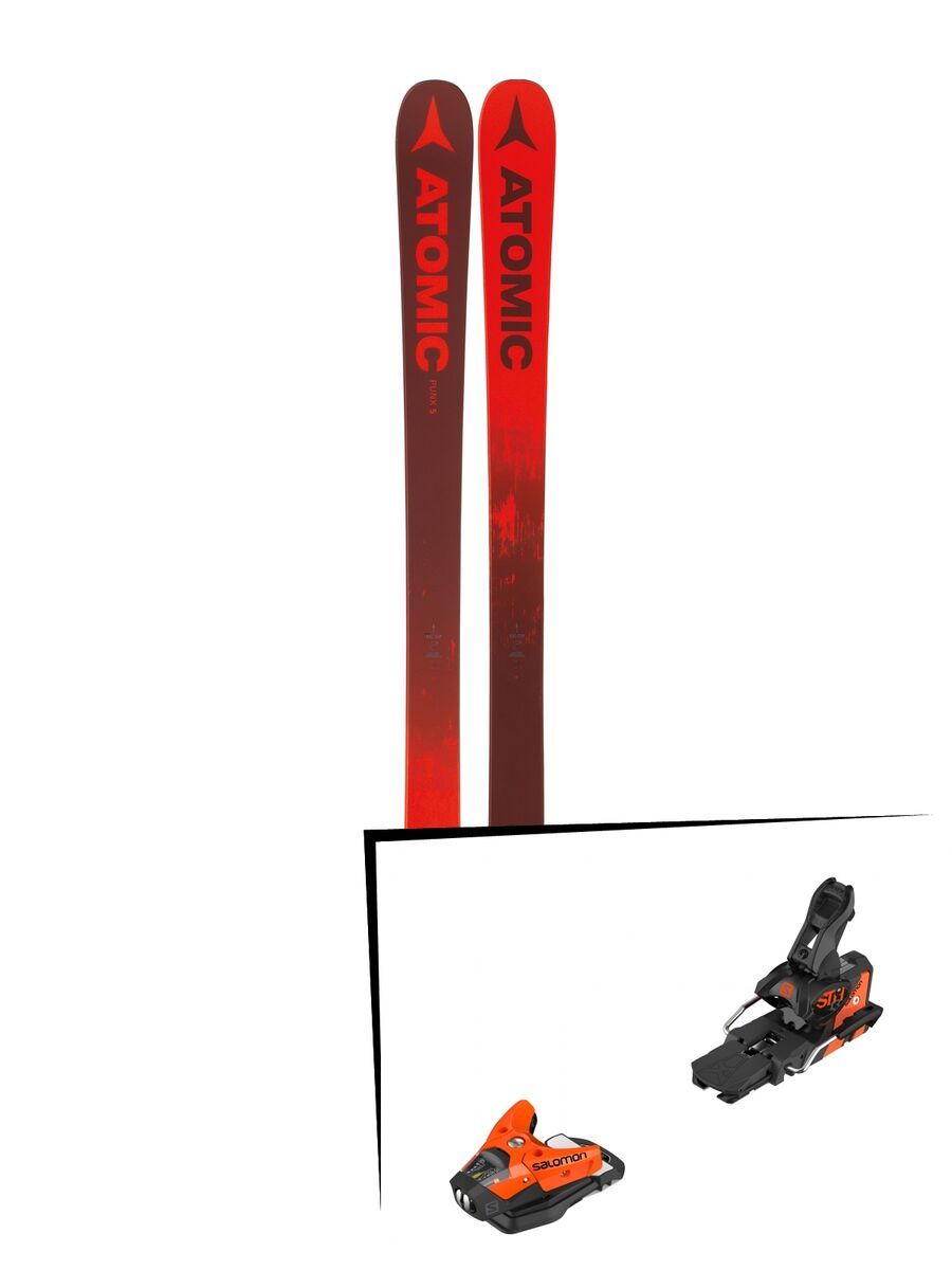 Set: Atomic Punx Five 2019 + Salomon STH2 WTR 13 orange/black - Bild 1