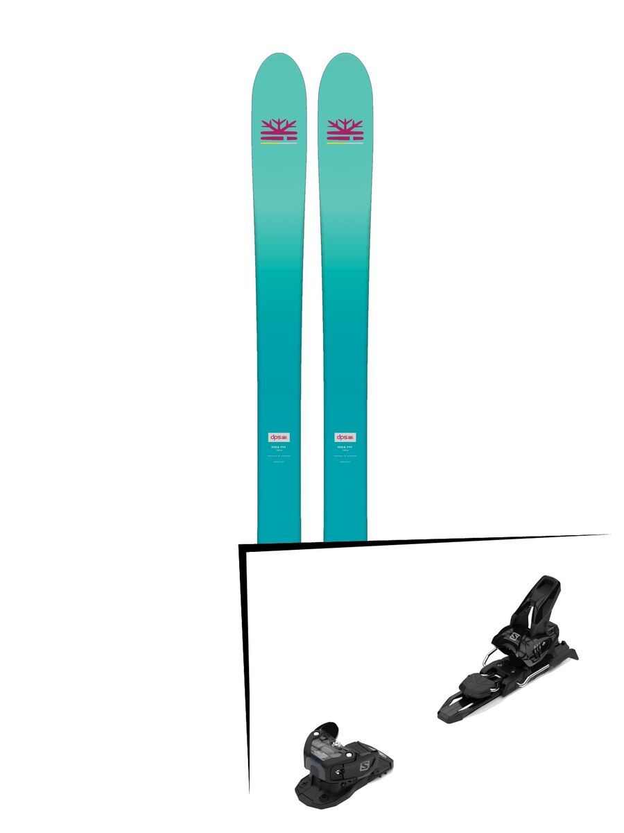 Set: DPS Skis Nina F99 Foundation 2018 + Salomon Warden MNC 11 black - Bild 1