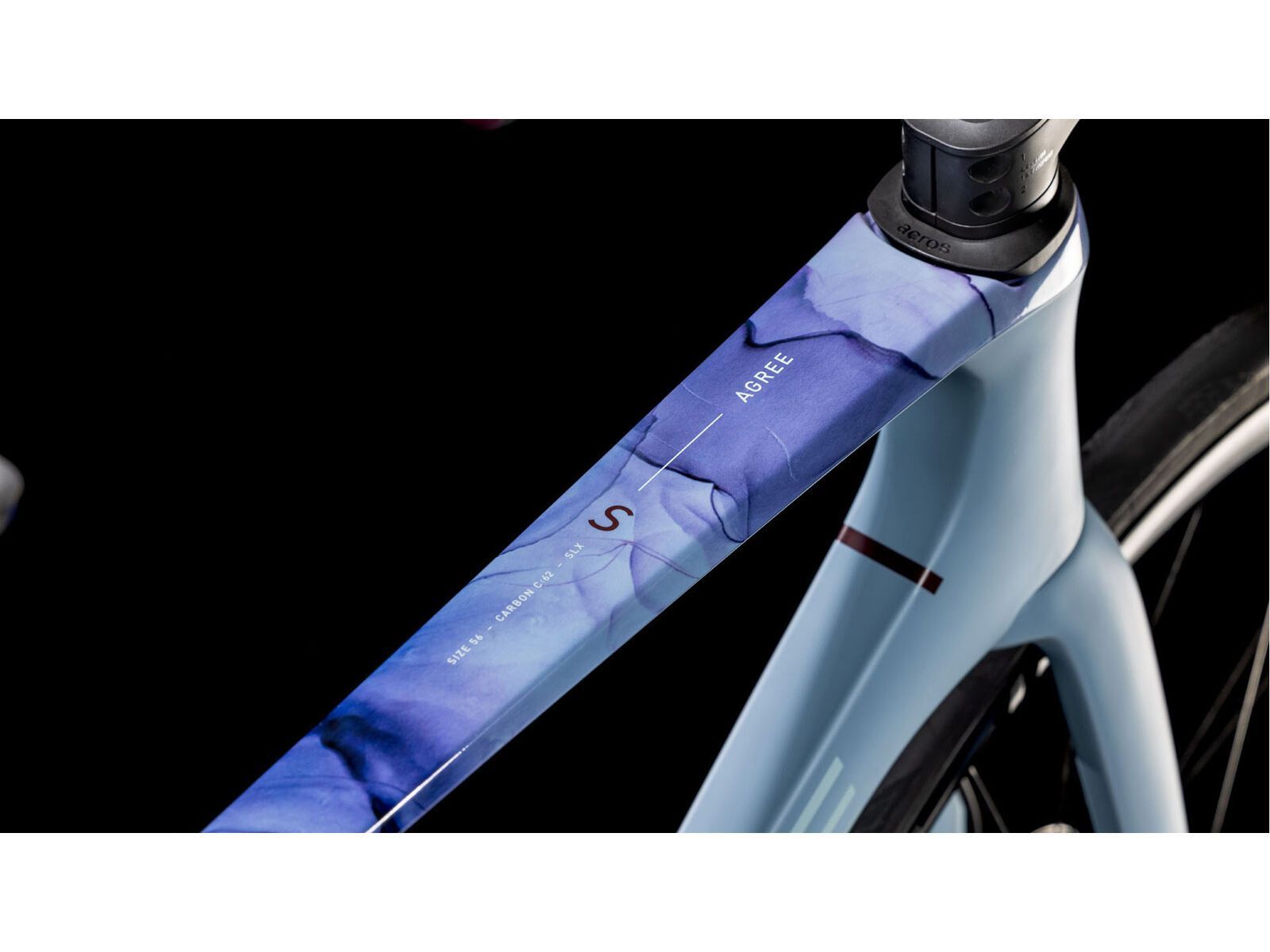 Cube Agree C:62 SLX, pigeonblue´n´art - Bild 2