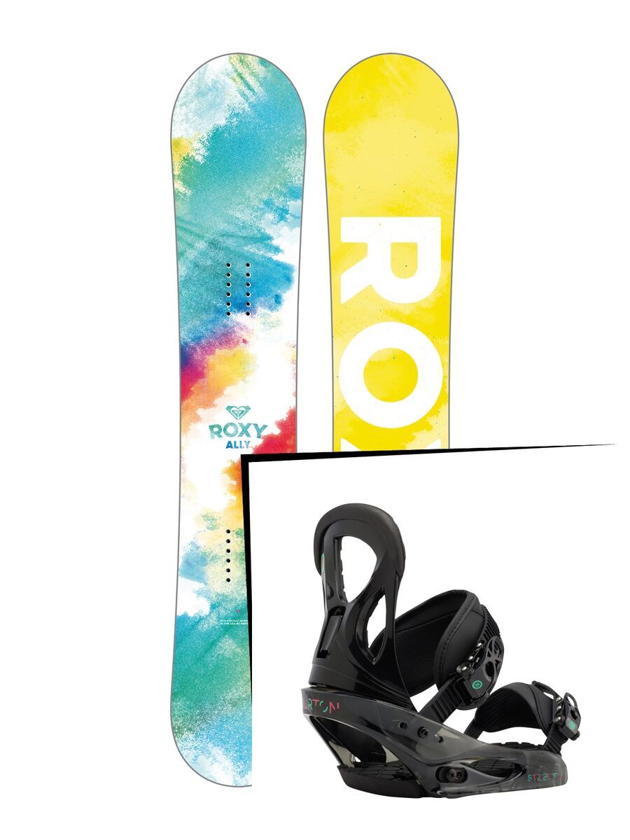 Set: Roxy Ally 2017 + Burton Stiletto (1712930S) - Bild 1