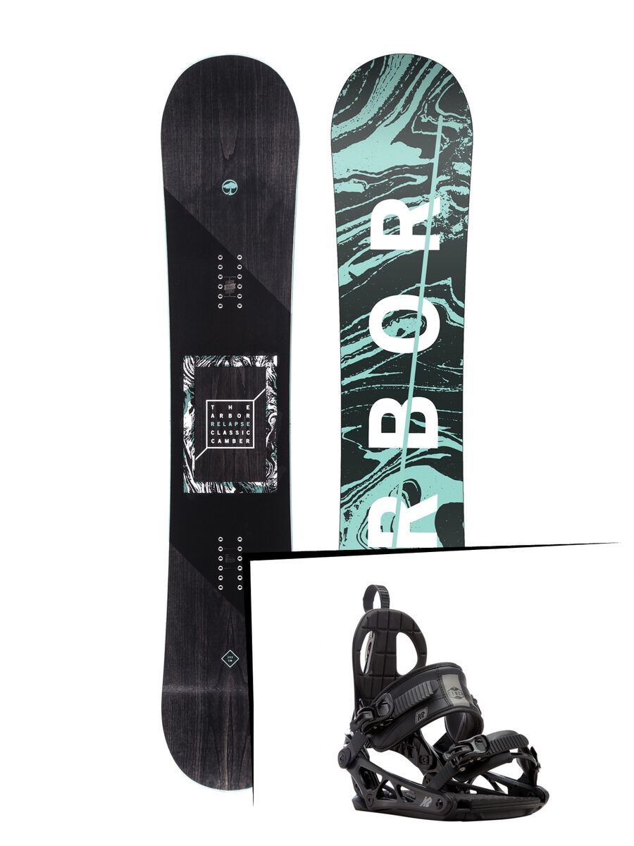 Set: Arbor Relapse 2017 + K2 Cinch CTC (1728774S) - Bild 1