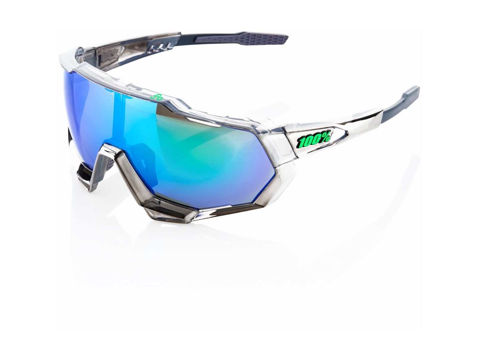 100% Speedtrap Peter Sagan L.E., chromium gunmetal p2/Lens: green multilayer mirror - Bild 1