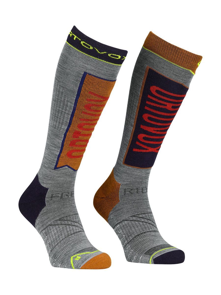 Ortovox Free Ride Long Socks M, clay orange - Bild 1