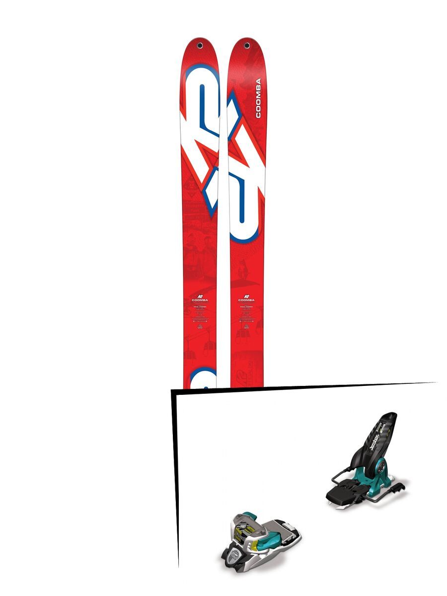 Set: K2 SKI Coomback 114 2017 + Marker Jester 16 (377329) - Bild 1
