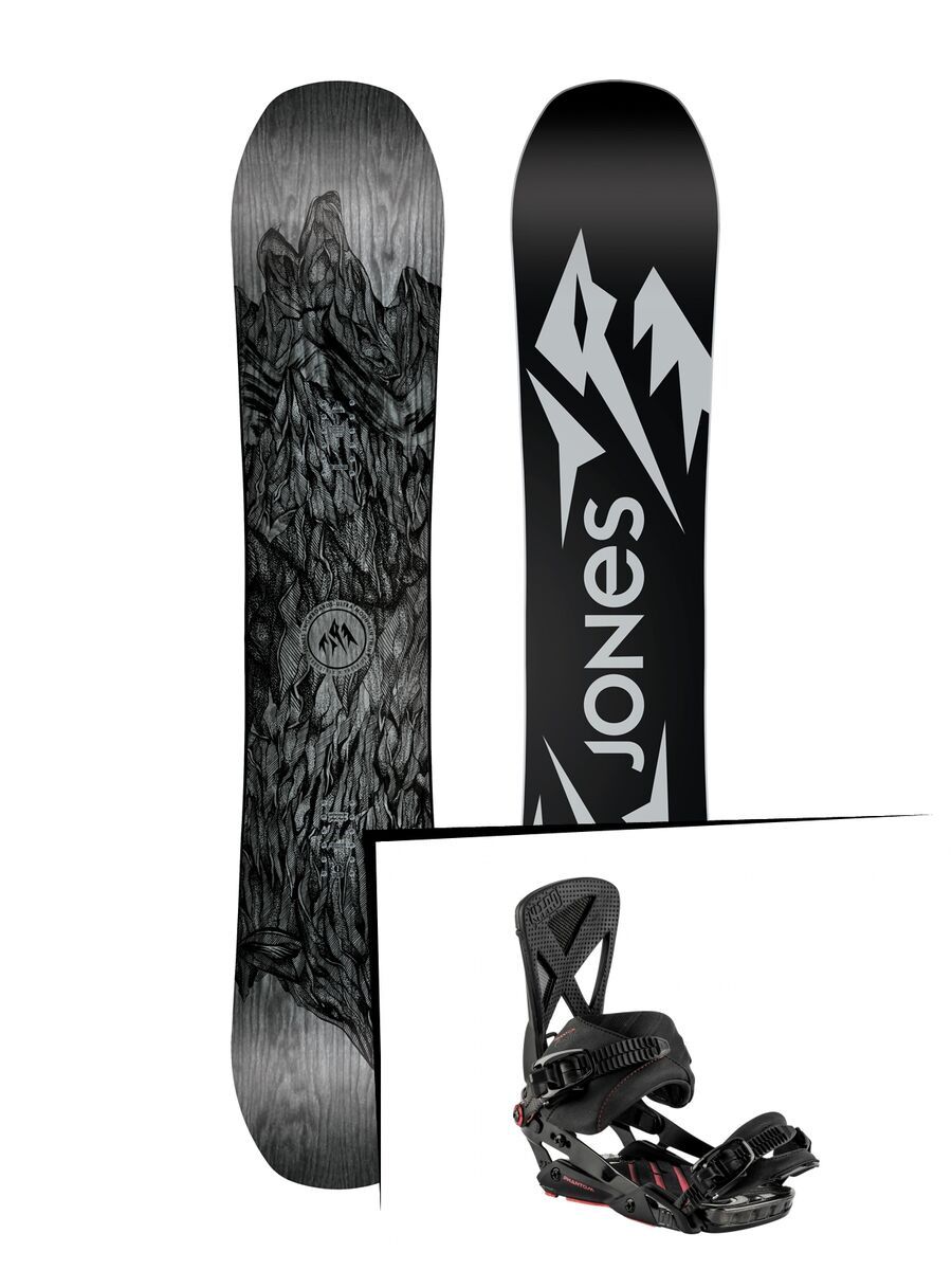 Set: Jones Ultra Mountain Twin 2019 + Nitro Phantom Carver (1944072S) - Bild 1