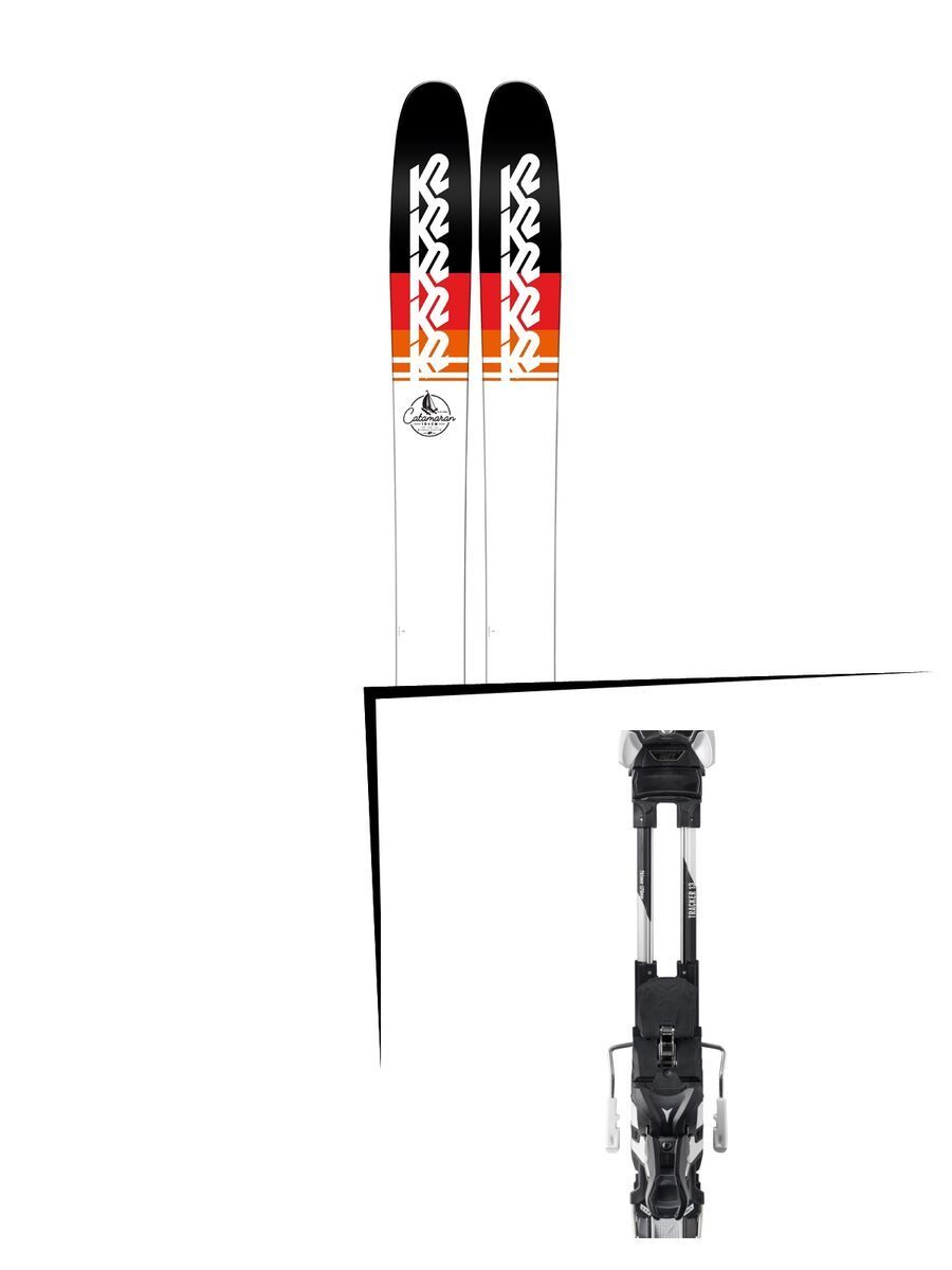 Set: K2 SKI Catamaran 2018 + Atomic Tracker 13 MNC black/silver - Bild 1