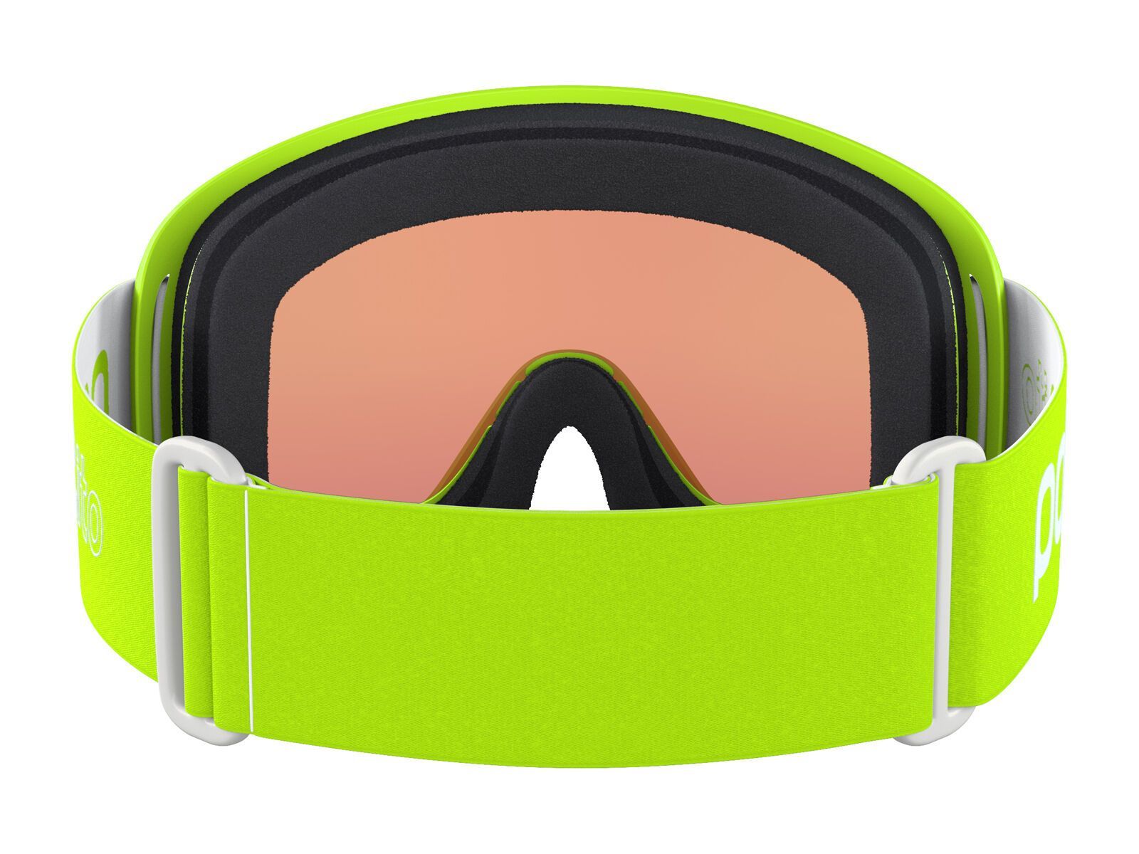 POC POCito Opsin, Partly Sunny Light Orange / fluorescent yellow/green - Bild 4