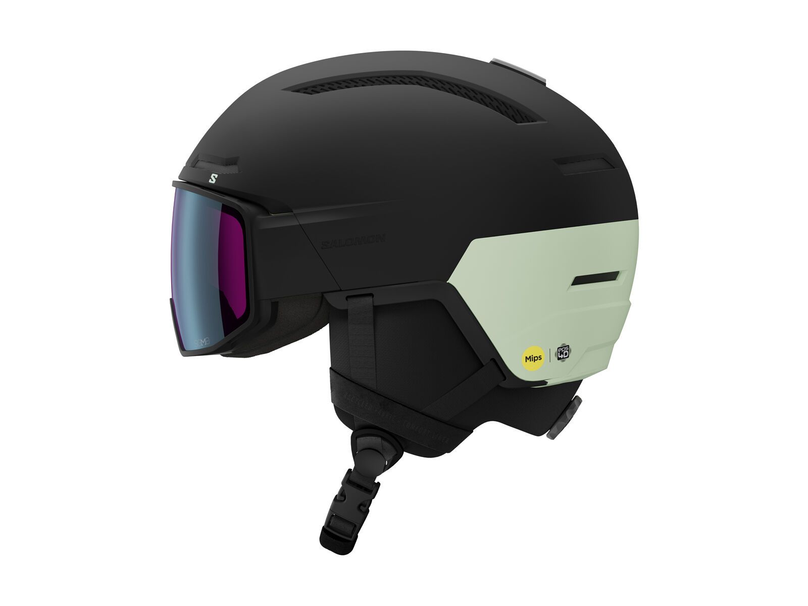 Salomon Driver Pro MIPS, Sigma Sky Blue / black/white moss - Bild 6