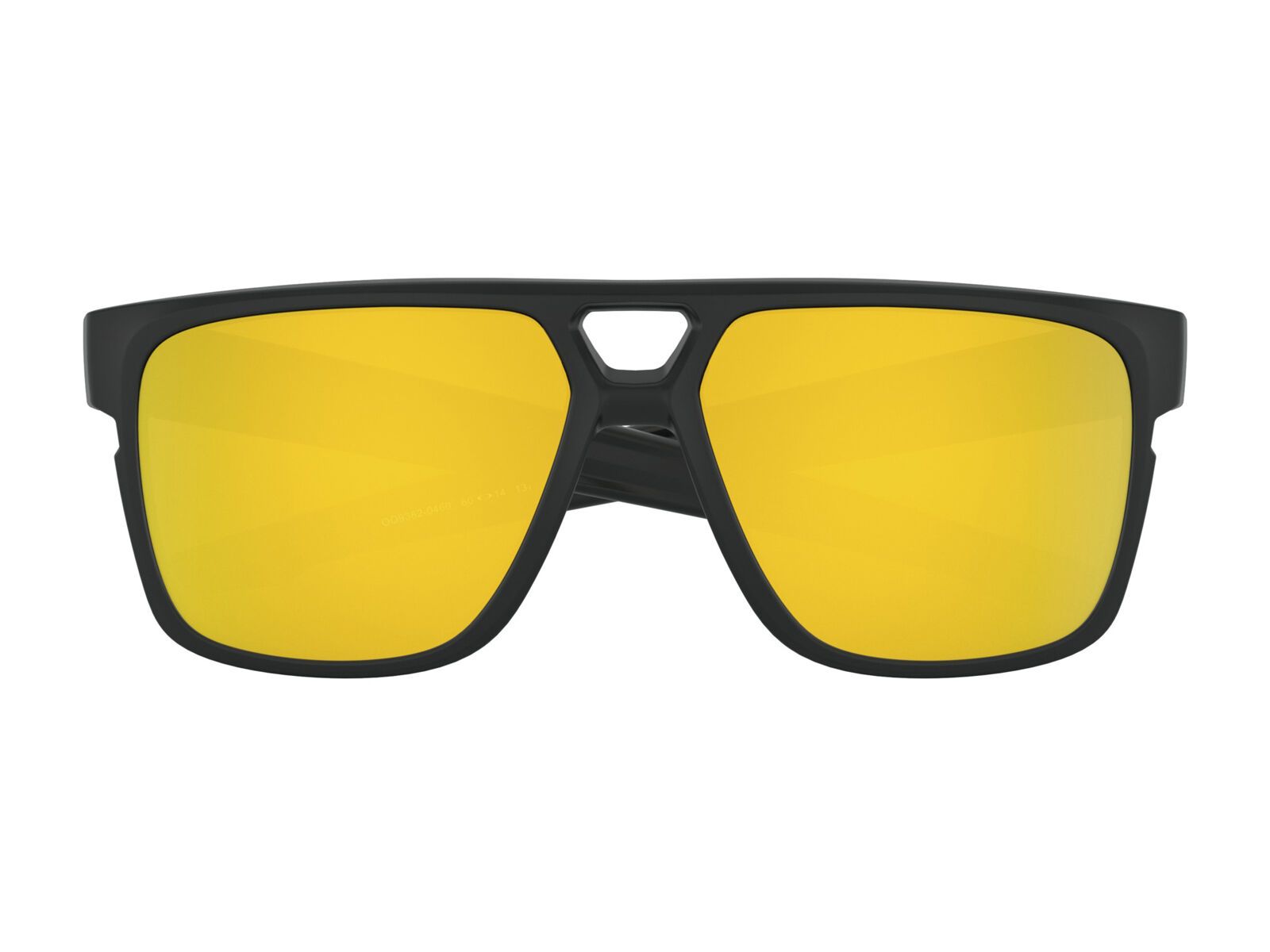Oakley Crossrange Patch, matte black/Lens: 24k iridium - Bild 6