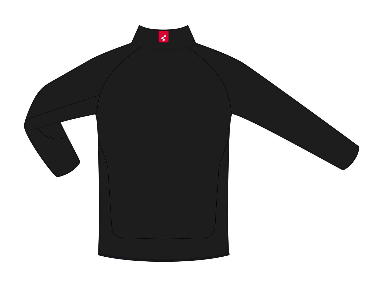 Cube Blackline Softshell Jacke CMPT, schwarz/rot - Bild 2