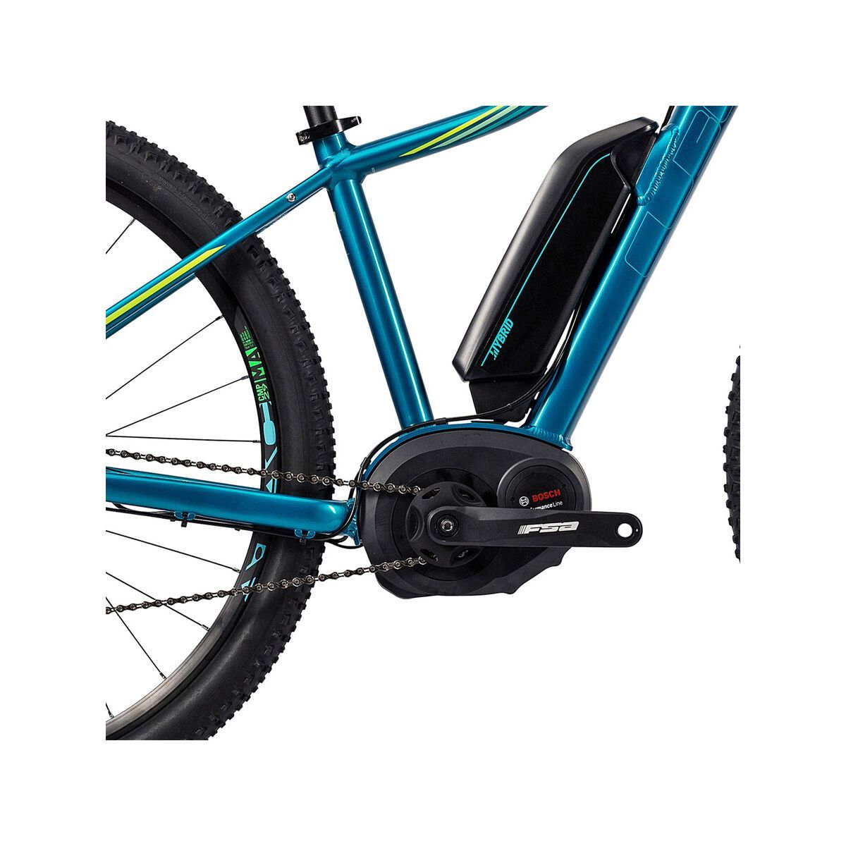 Cube Access WLS Hybrid Race 400 27.5, bermuda blue´n´mint´n´kiwi - Bild 3