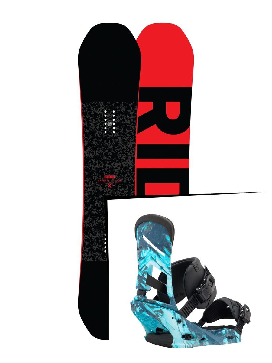 Set: Ride Machete 2017 + Burton Mission (1712885S) - Bild 1