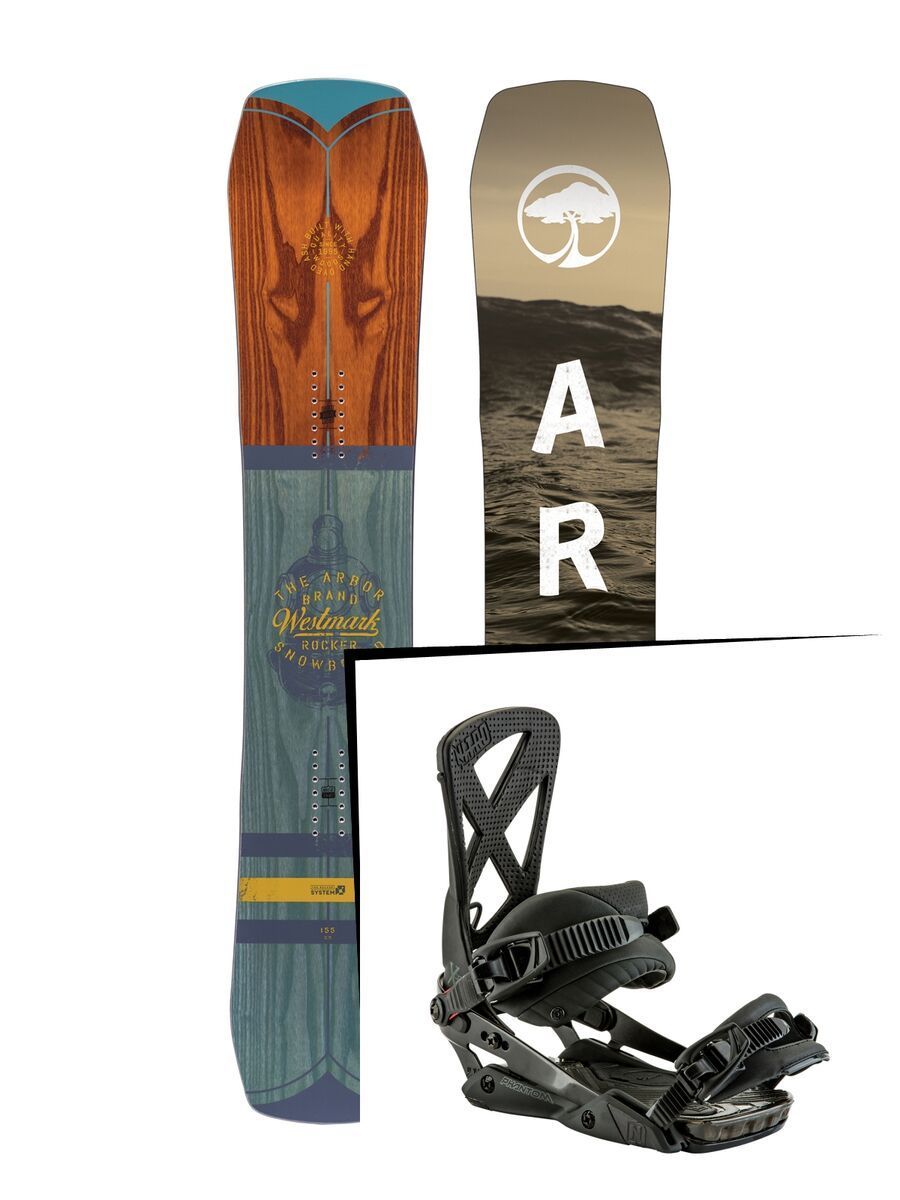 Set: Arbor Westmark Rocker 2017 + Nitro Phantom (1691155S) - Bild 1