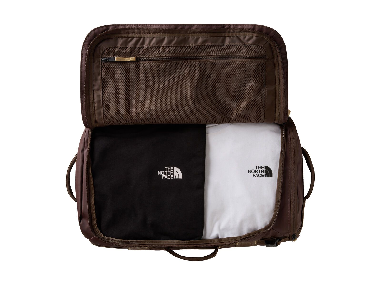 The North Face Base Camp Voyager Duffel 32L, smokey brown/khaki ston - Bild 4