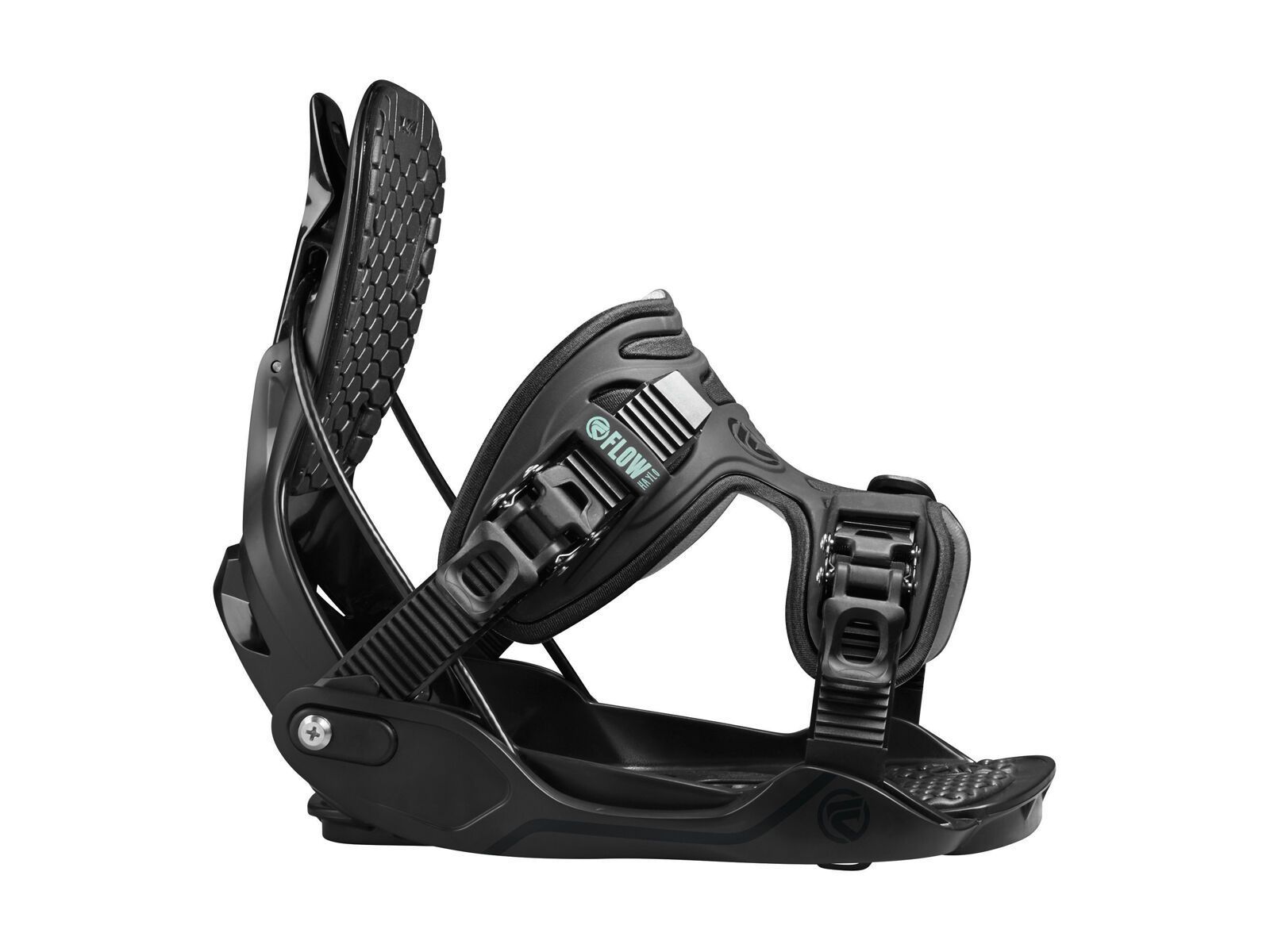 Set: Ride Rapture 2017 + Flow Haylo 2017, black - Snowboardset - Bild 3