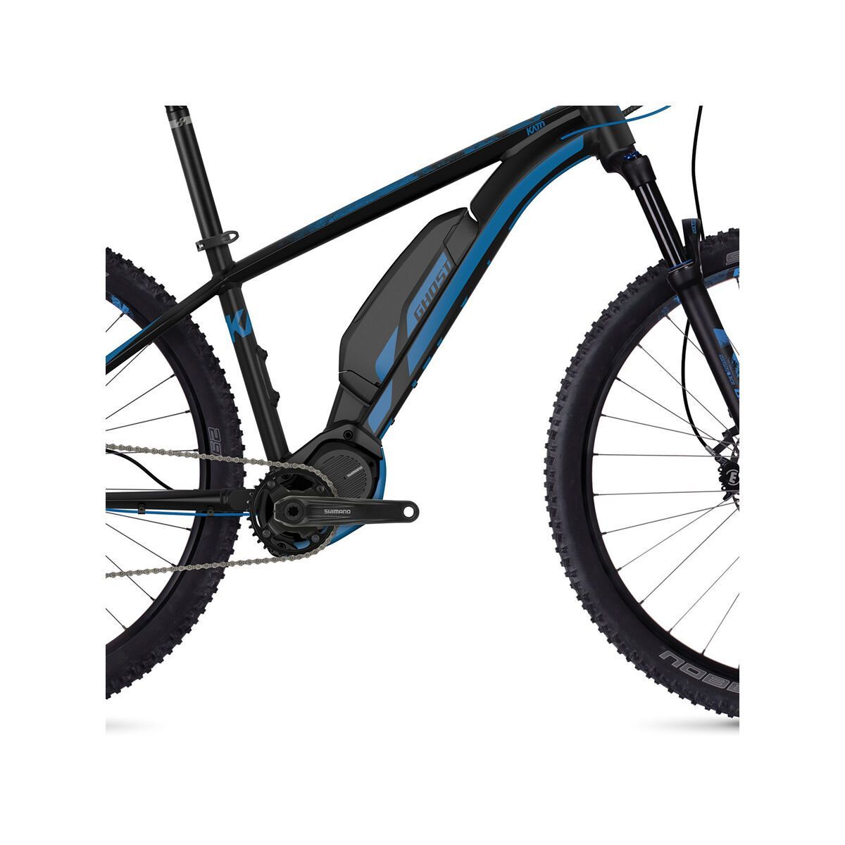 Ghost Hybride Kato S3.9 AL, night black/vibrant blue - Bild 3