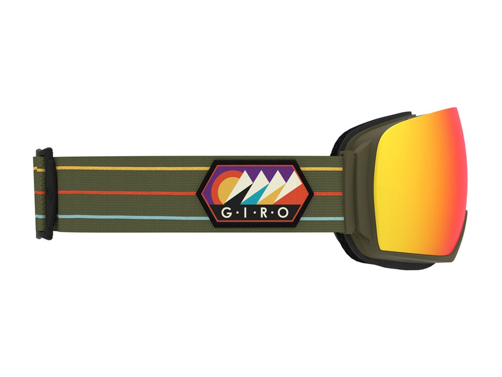 Giro Article inkl. WS, camp out/Lens: vivid ember - Bild 4