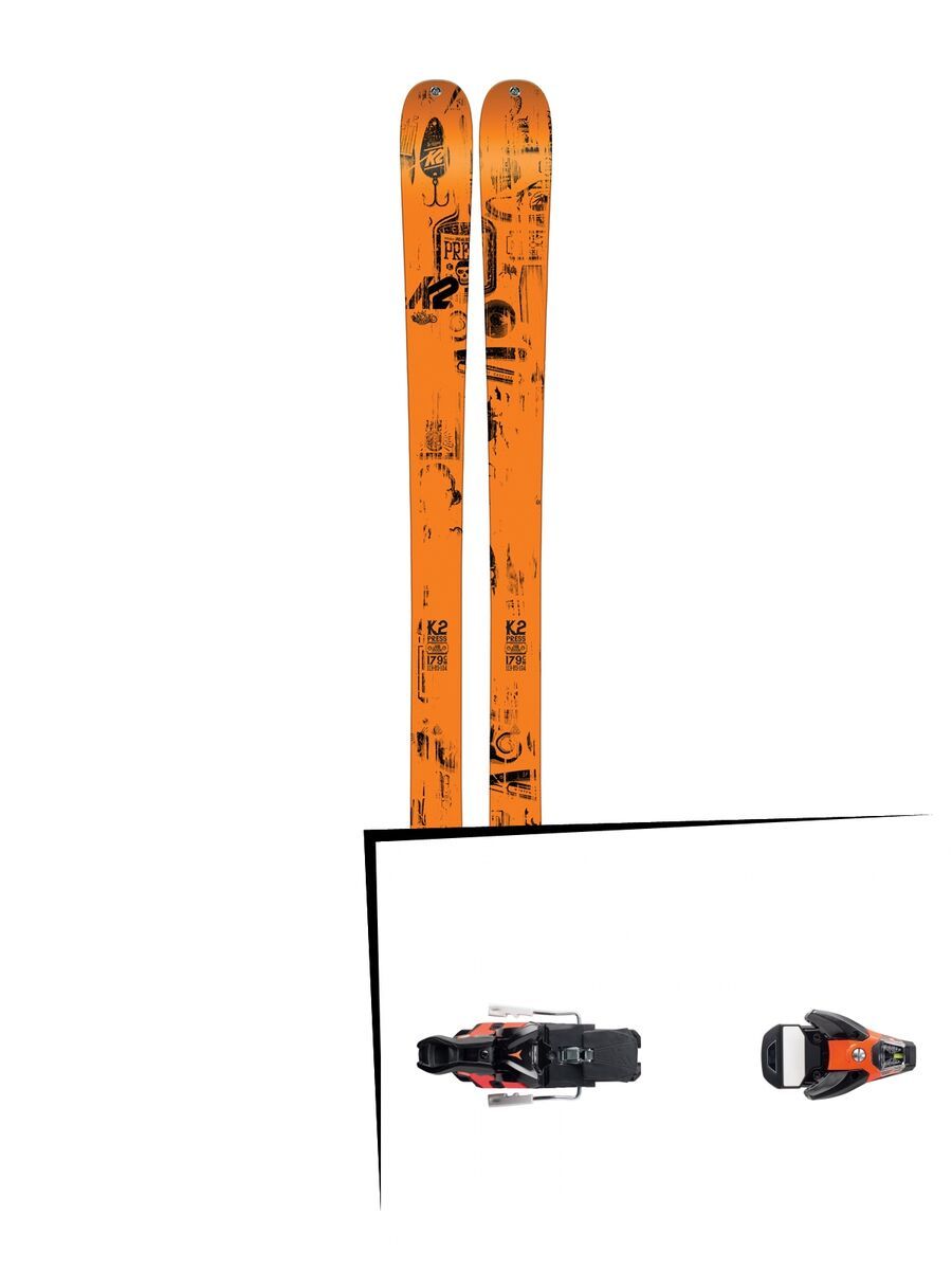 K2 SKI Set: Press 2016 + Salomon STH2 WTR 16 - Bild 1
