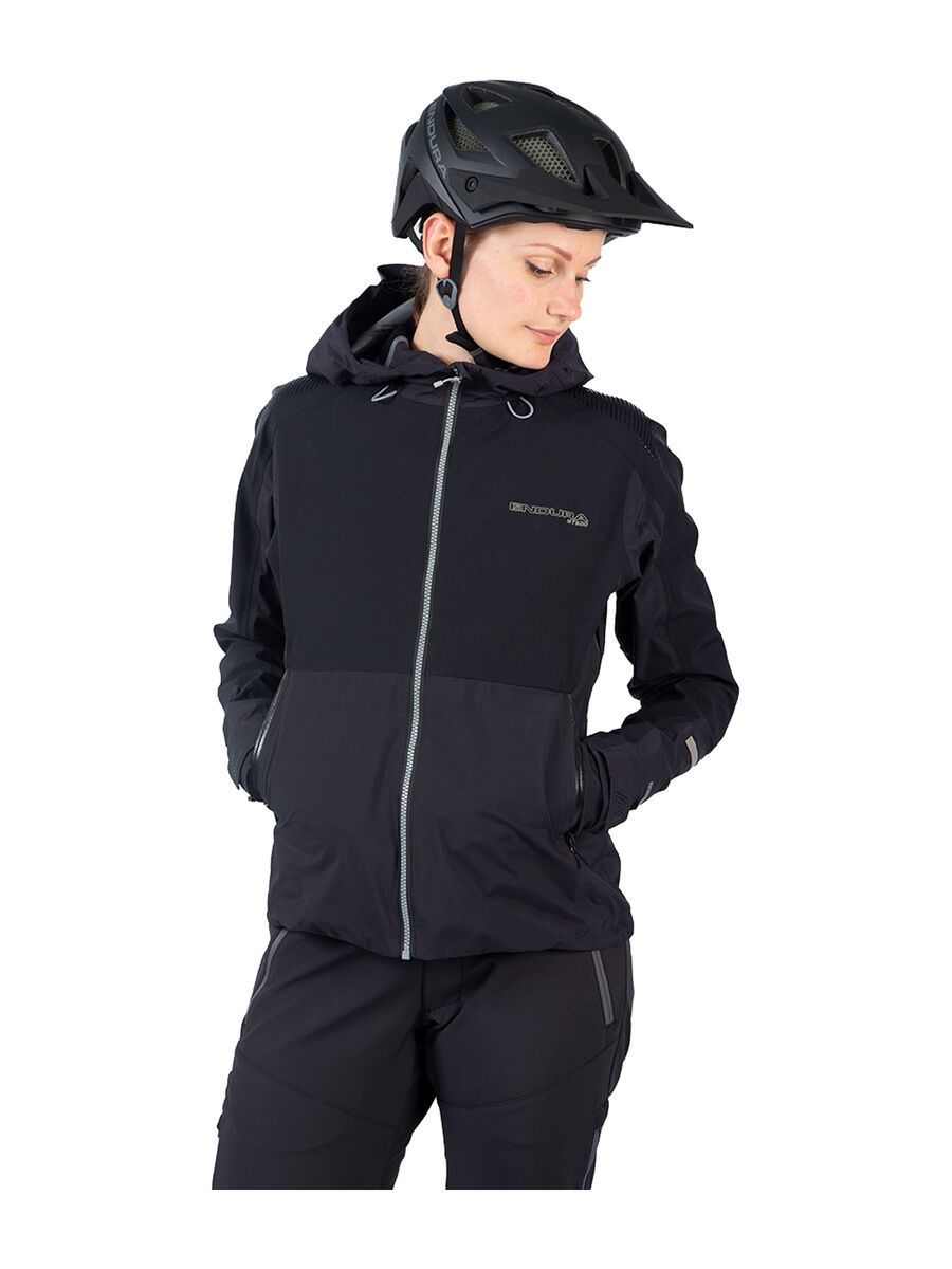 Endura Damen MT500 Wasserdichte Jacke, schwarz - Bild 5