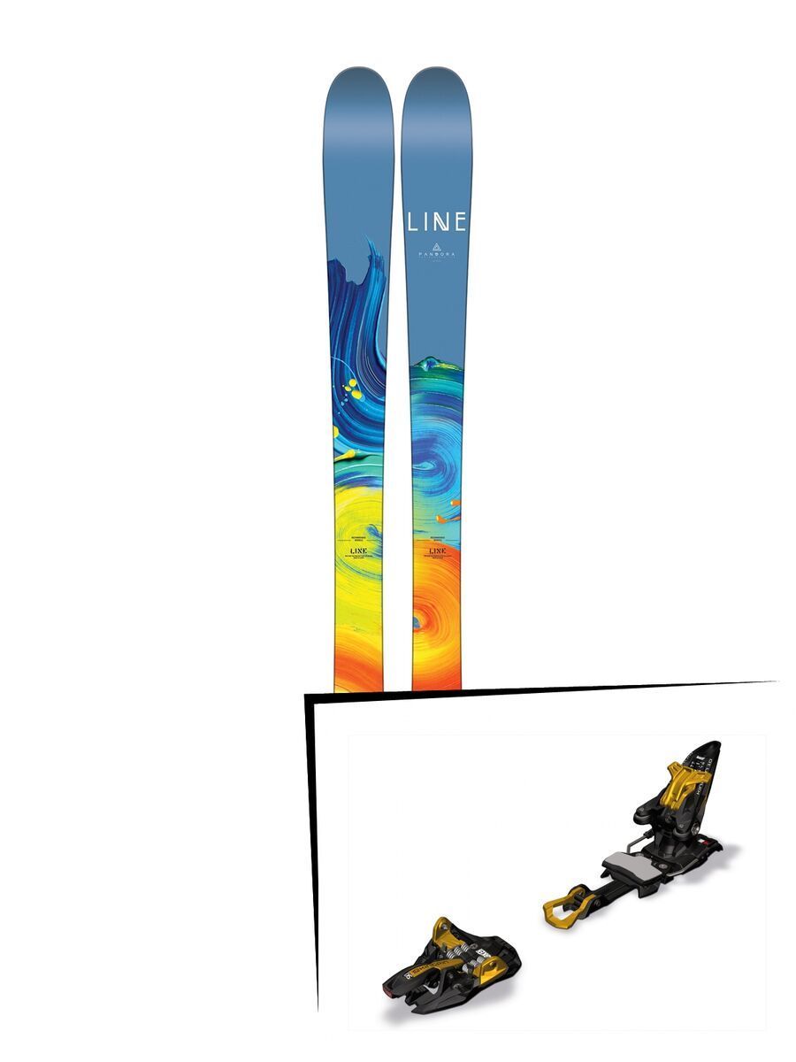 Set: Line Pandora 95 2017 + Marker Kingpin 10 (1289300) - Bild 1