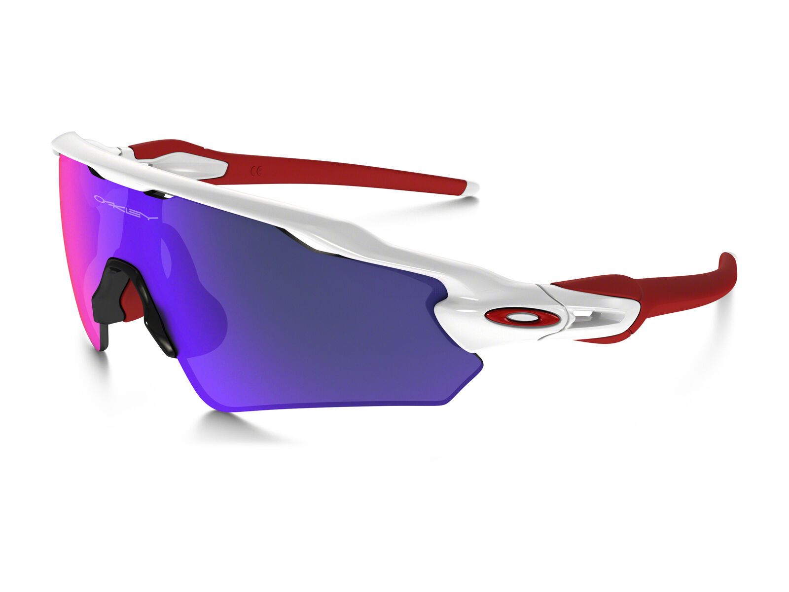 Oakley Radar EV Path, polished white/Lens: positive red iridium - Bild 1