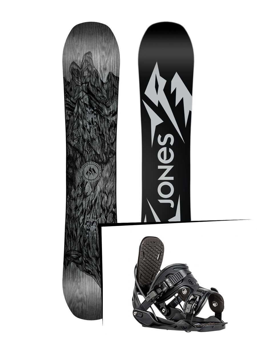 Set: Jones Ultra Mountain Twin 2019 + Flow Alpha (1908490S) - Bild 1