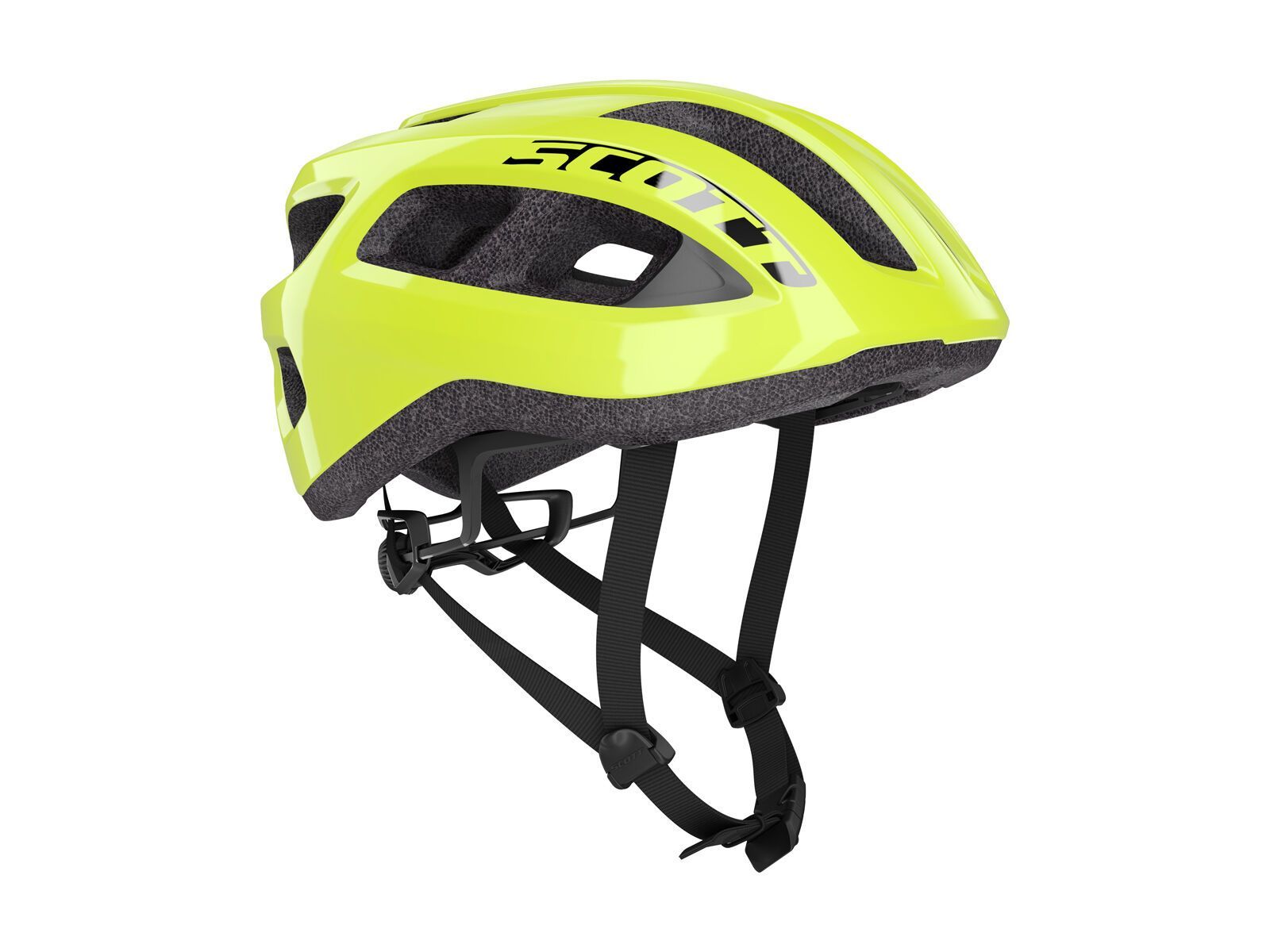 Scott Supra Road Helmet, yellow fluorescent - Bild 1