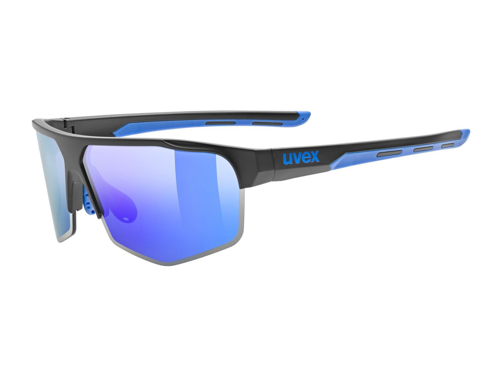 uvex axos set, Mirror Blue / black matt - Bild 1