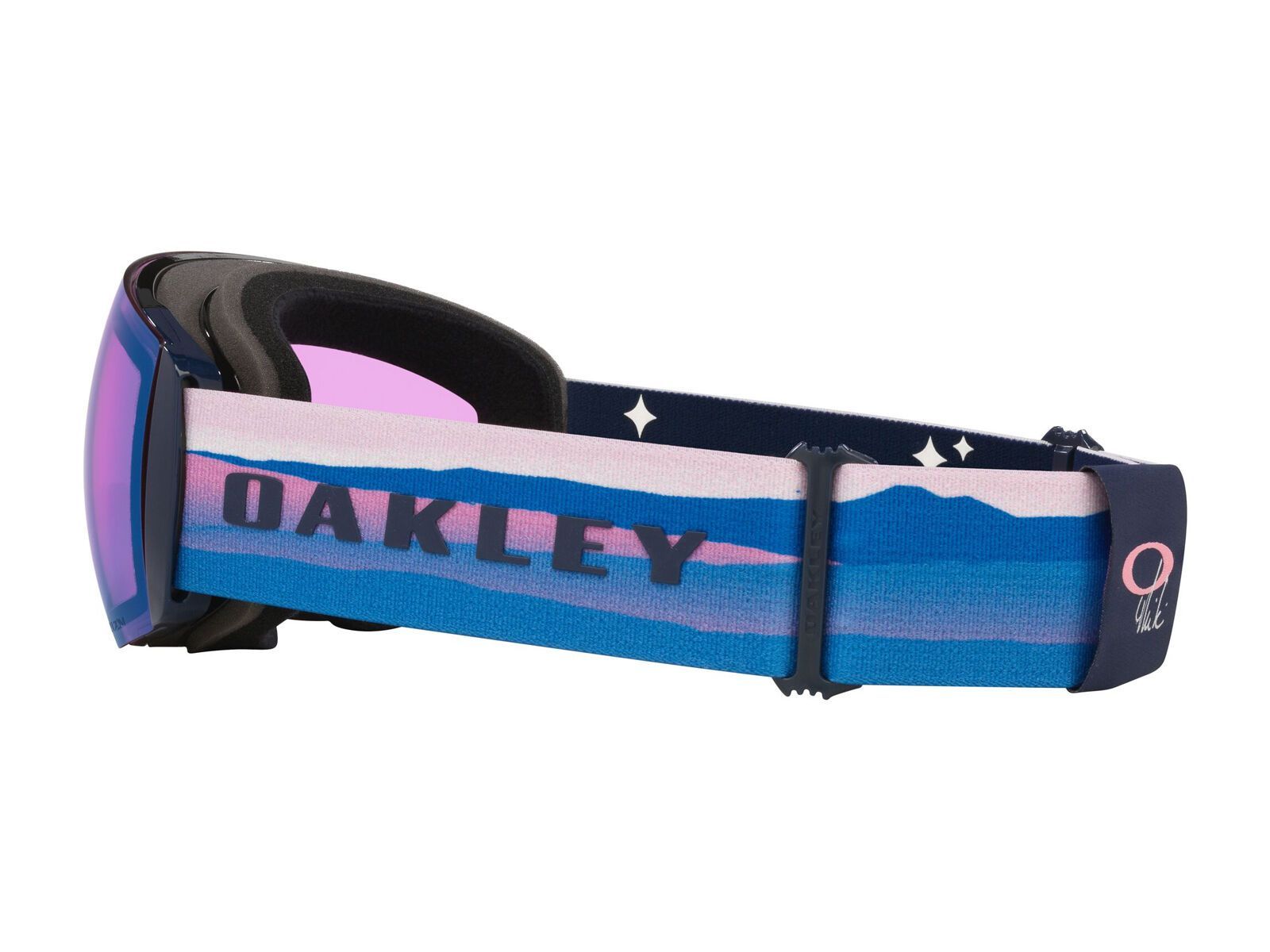 Oakley Flight Deck Pro L Mikaela Shiffrin Sign., Prizm Snow Iced Iridium & Sapphire Iridium - Bild 6
