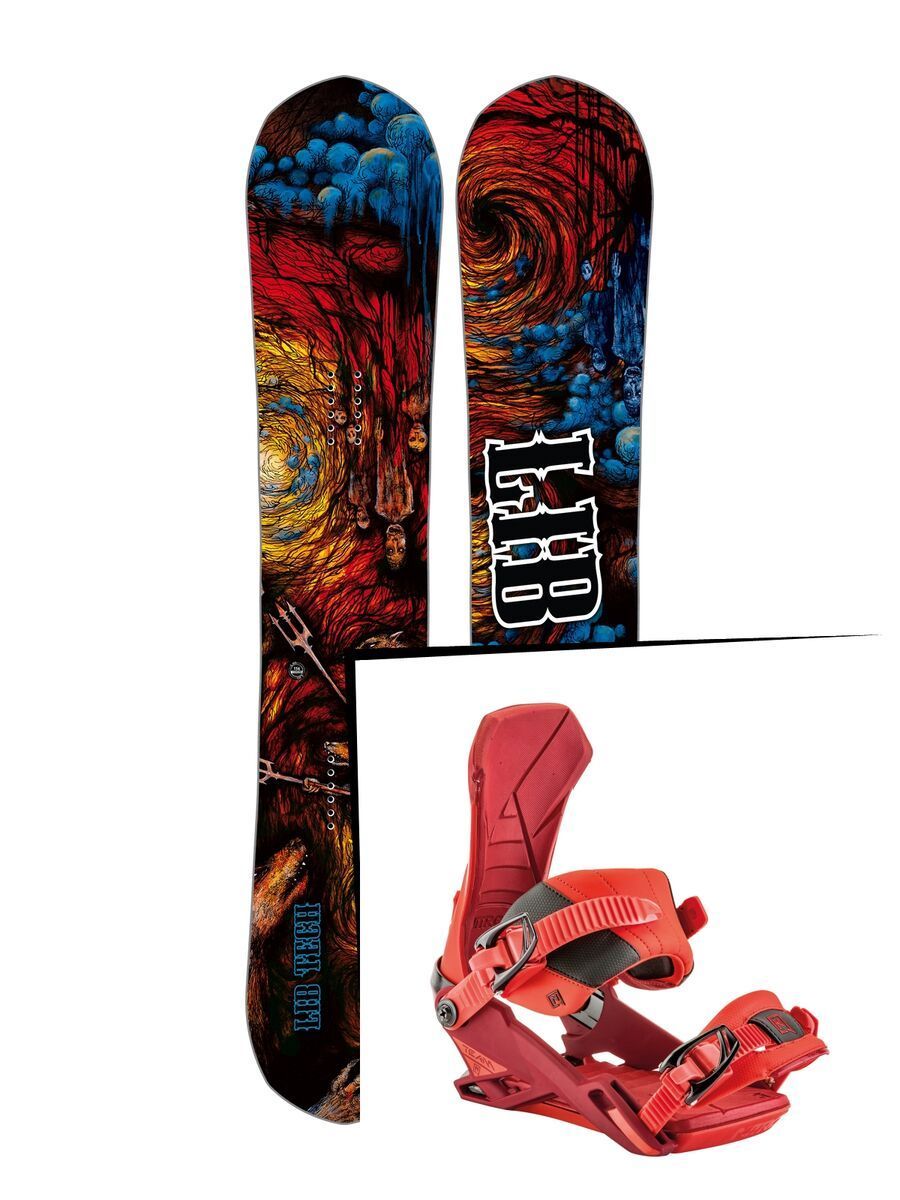 Set: Lib Tech From Hell Hot Knife 2017 + Nitro Team (1691159S) - Bild 1