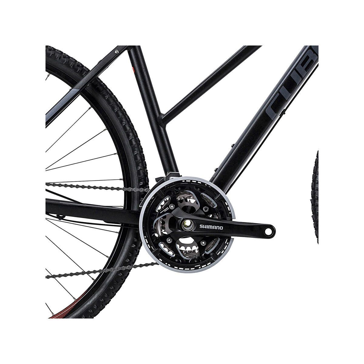 Cube Cross Trapeze, black grey flashred - Bild 3