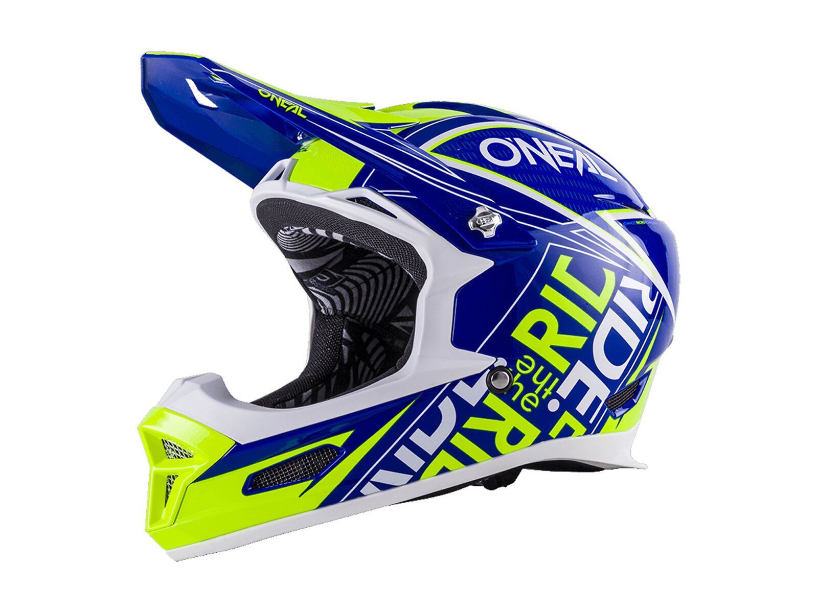 ONeal Fury RL Helmet Fuel, blue/hi-viz - Bild 1